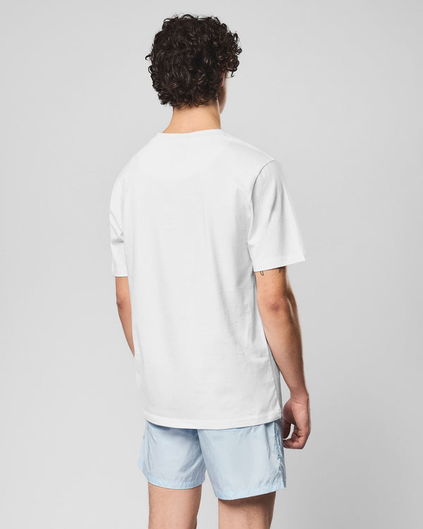 Maglietta grafica Laces bianca