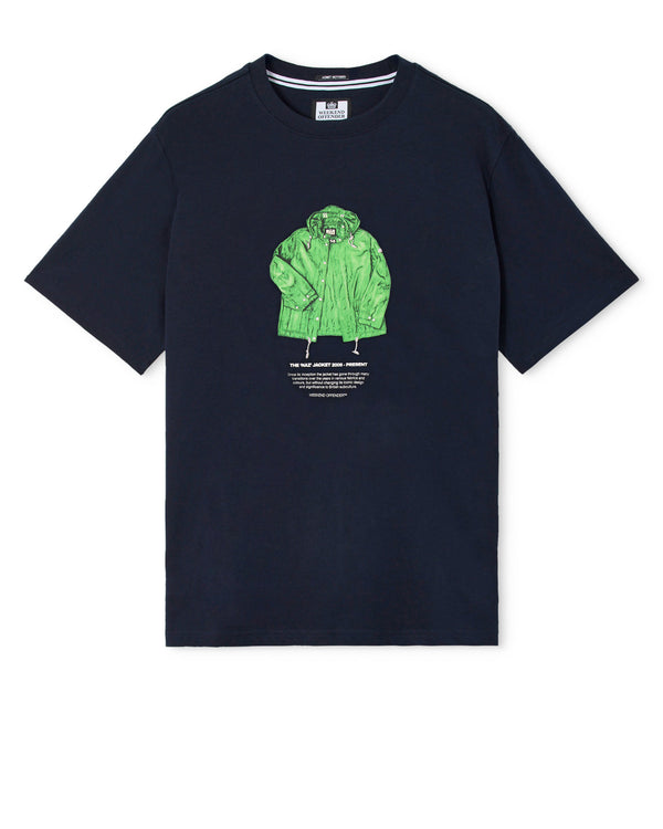 Naz Graphic T-Shirt Navy