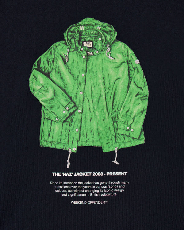 Naz Graphic T-Shirt Navy