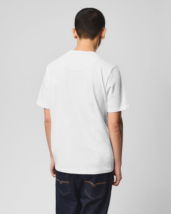 Maglietta grafica Naz bianca