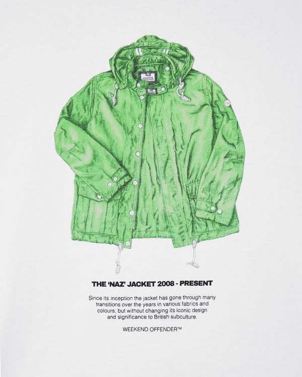 Naz Graphic T-Shirt White