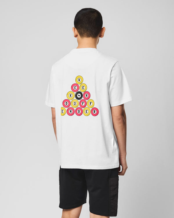 8 Ball Graphic T-Shirt White