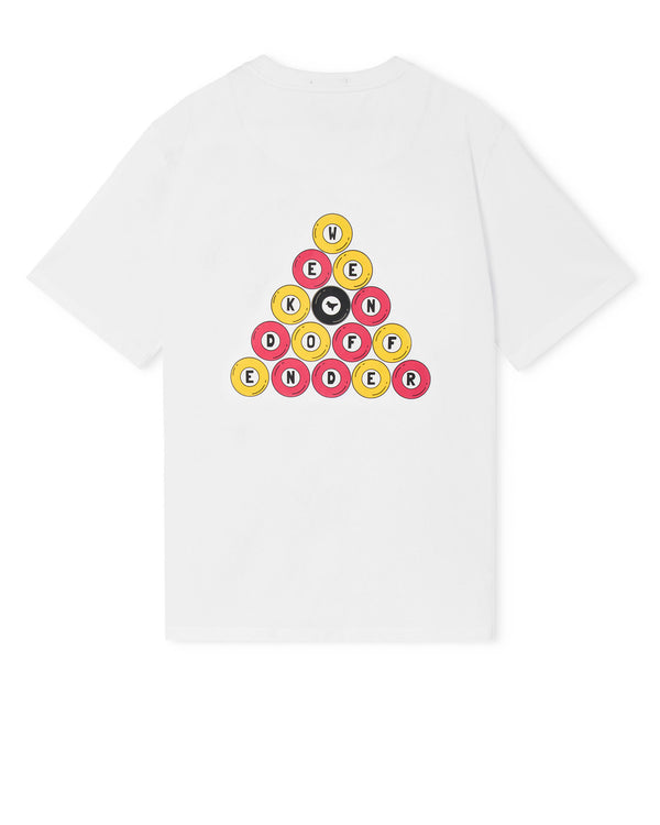 8 Ball Graphic T-Shirt White