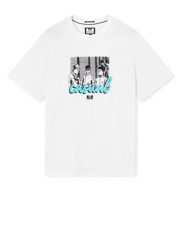 Terrace Graphic T-Shirt White