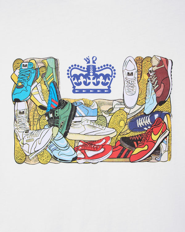 Plus Size - D'Arblay Graphic T-Shirt White