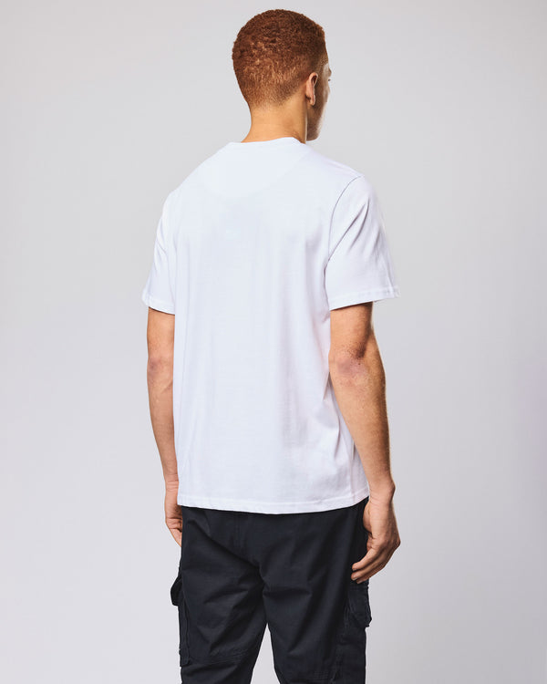 Weißes T-Shirt mit nerviger Grafik