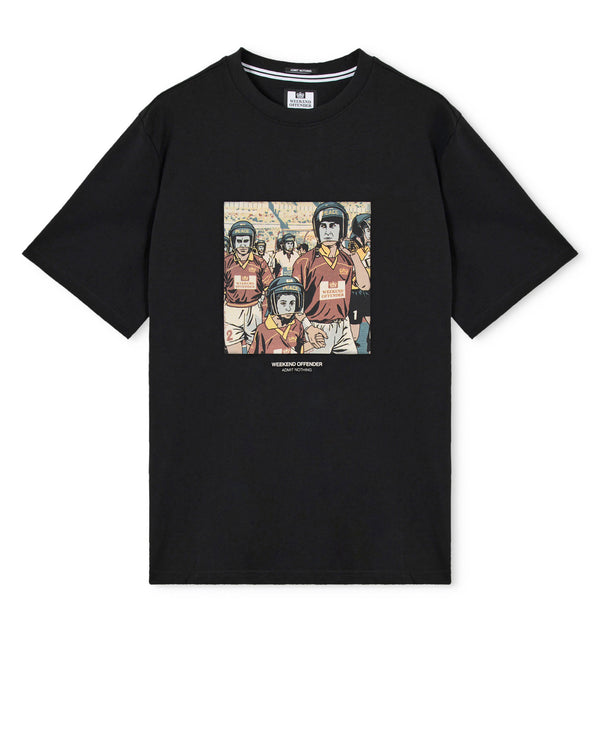 Roma Graphic T-Shirt Black