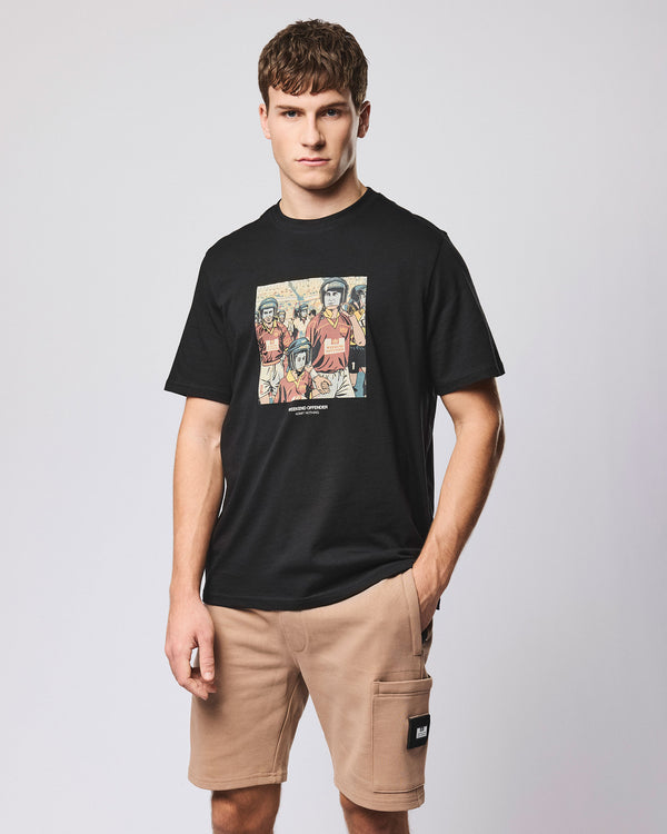 Roma Graphic T-Shirt Black