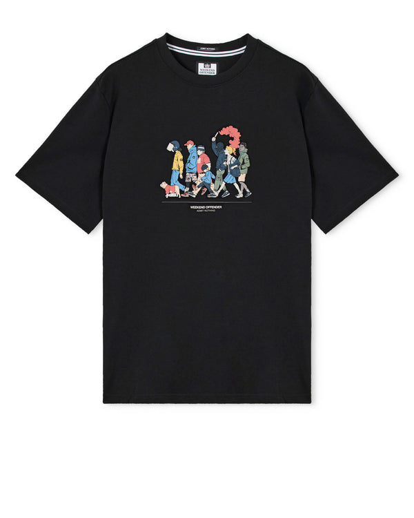 Everyone Graphic T-Shirt Black