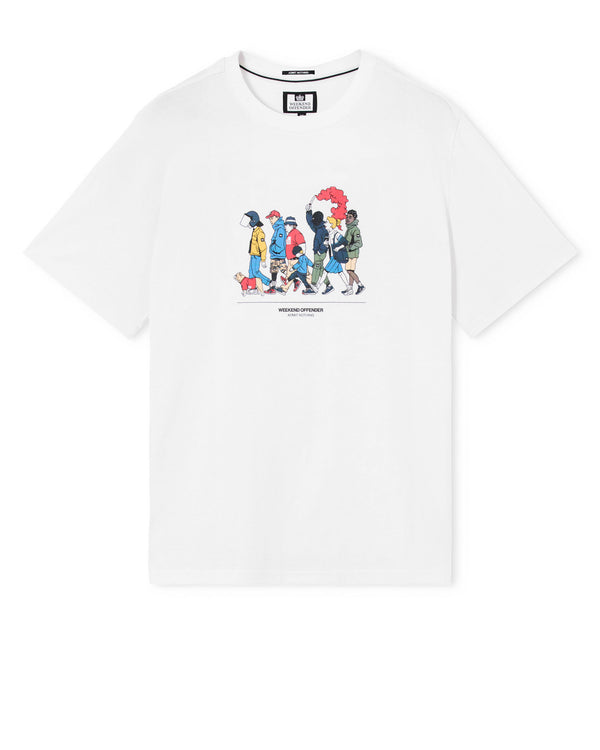 Everyone Graphic T-Shirt White
