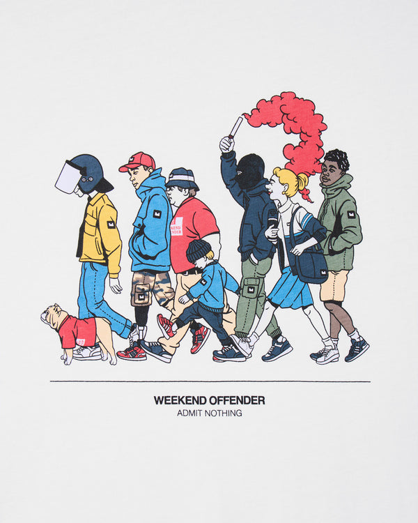 Everyone Graphic T-Shirt White