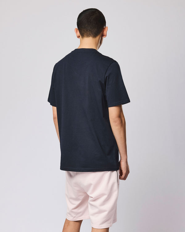 Maglietta grafica Murvin blu navy