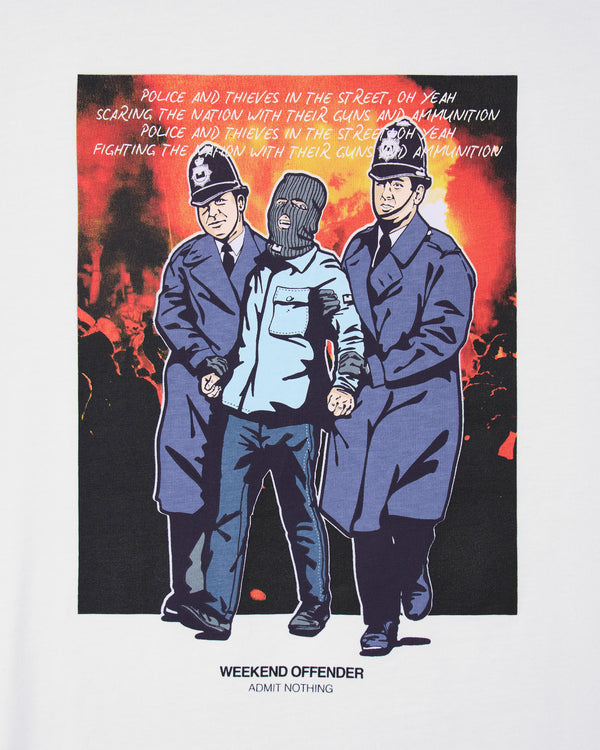 Maglietta grafica Murvin bianca