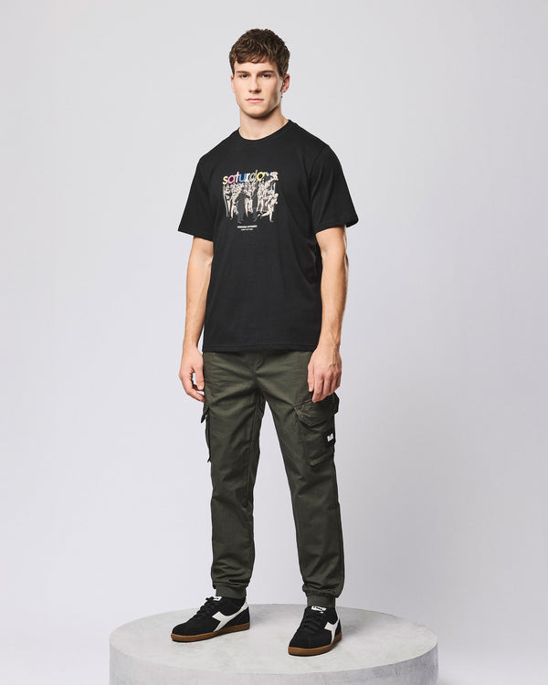 Saturdays Kids Graphic T-Shirt Black