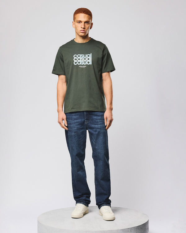 W.O.L. Graphic T-Shirt Black Forest Green