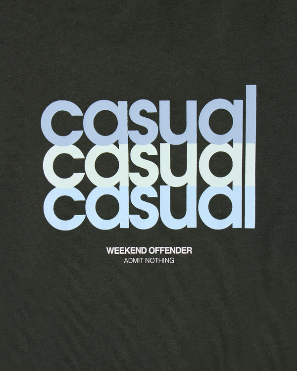 W.O.L. Graphic T-Shirt Black Forest Green