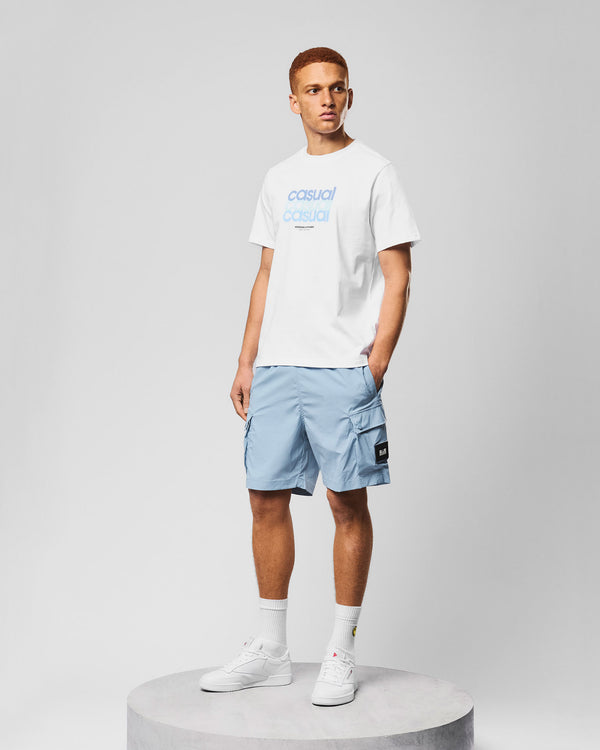 WOL Grafik-T-Shirt Weiß