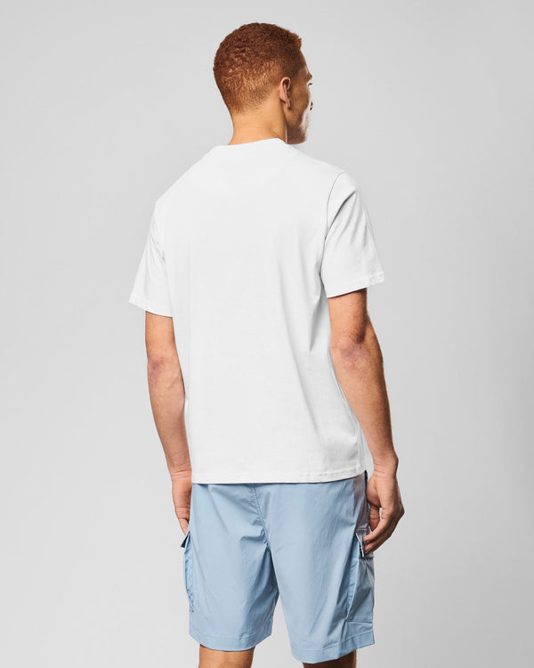 WOL Grafik-T-Shirt Weiß