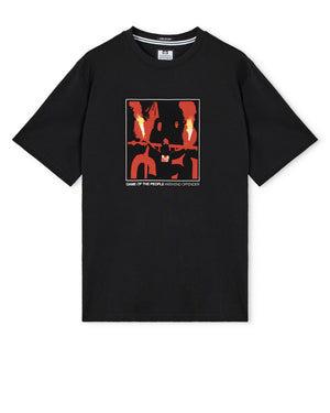 The People Graphic T-Shirt Black