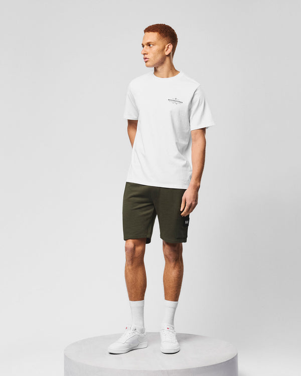 Bergamo Grafik-T-Shirt Weiß