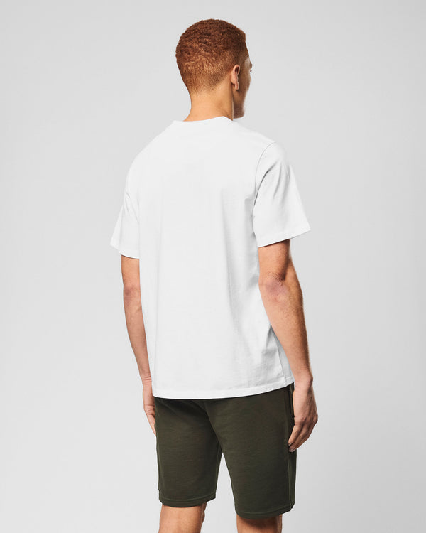 Bergamo Grafik-T-Shirt Weiß