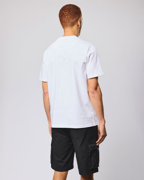 Bangalter Grafik-T-Shirt Weiß