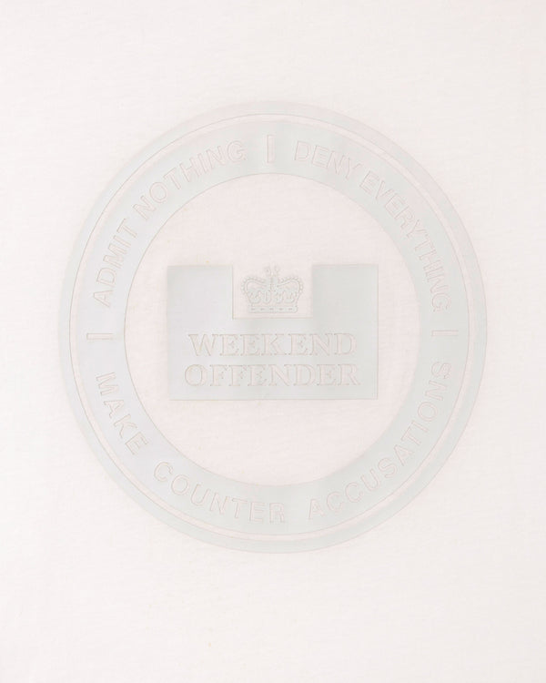 Deny Graphic T-Shirt Ghost