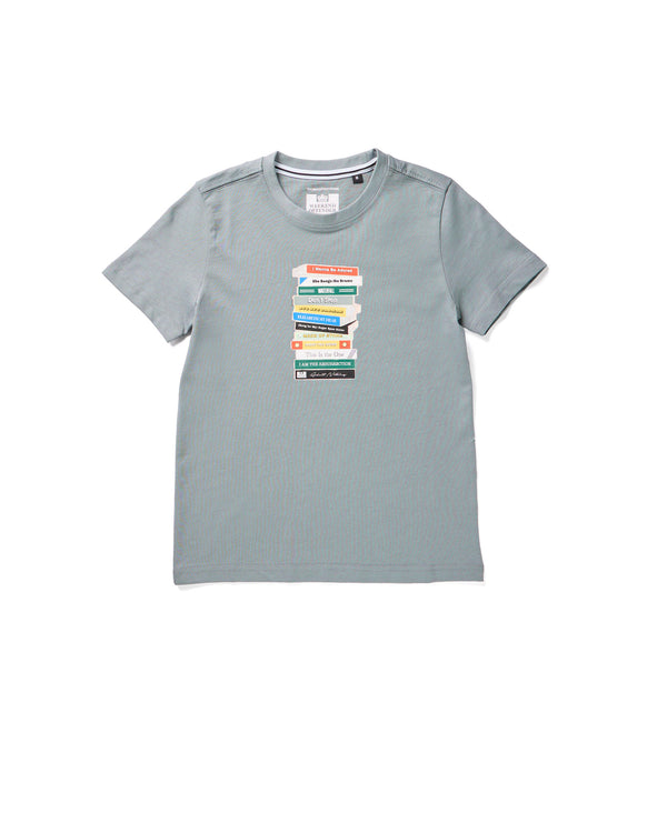 Kids Limone Graphic T-Shirt Porpoise Grey