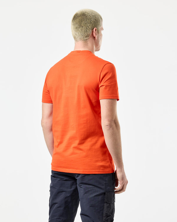 Leo Gregory Mono Graphic T-Shirt Pure Orange