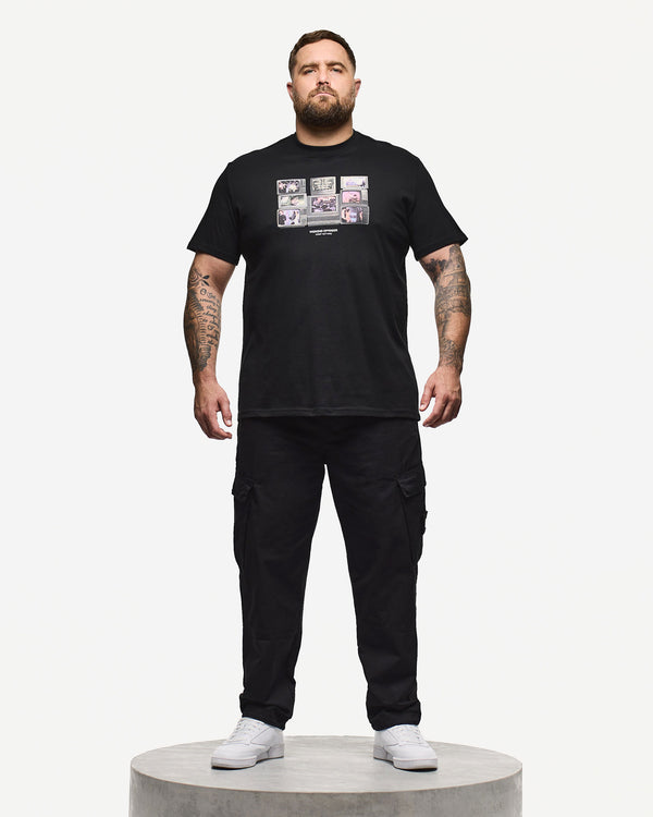 Plus Size - Vision Graphic T-Shirt Black