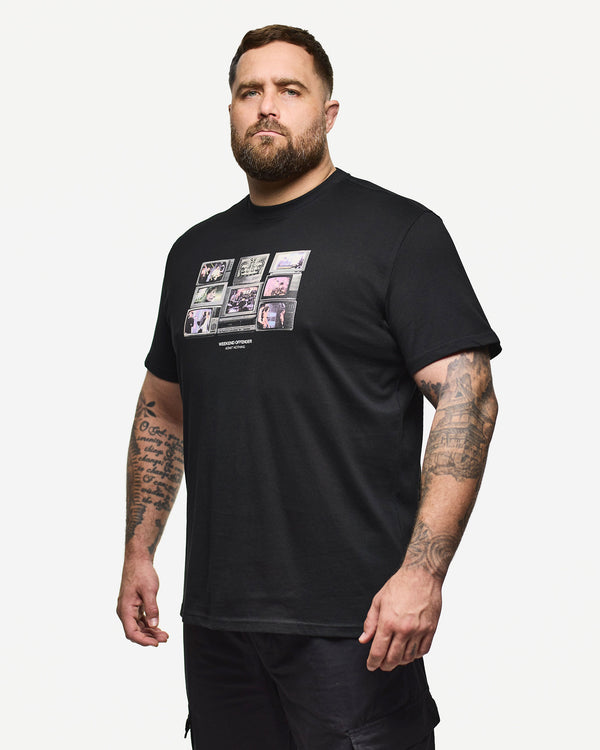 Plus Size - Vision Graphic T-Shirt Black