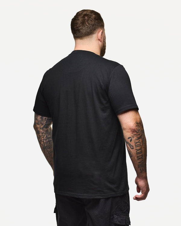 Plus Size - Passes Graphic T-Shirt Black