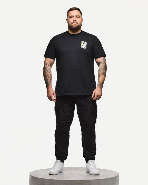 Plus Size - F.O.M. Graphic T-Shirt Black