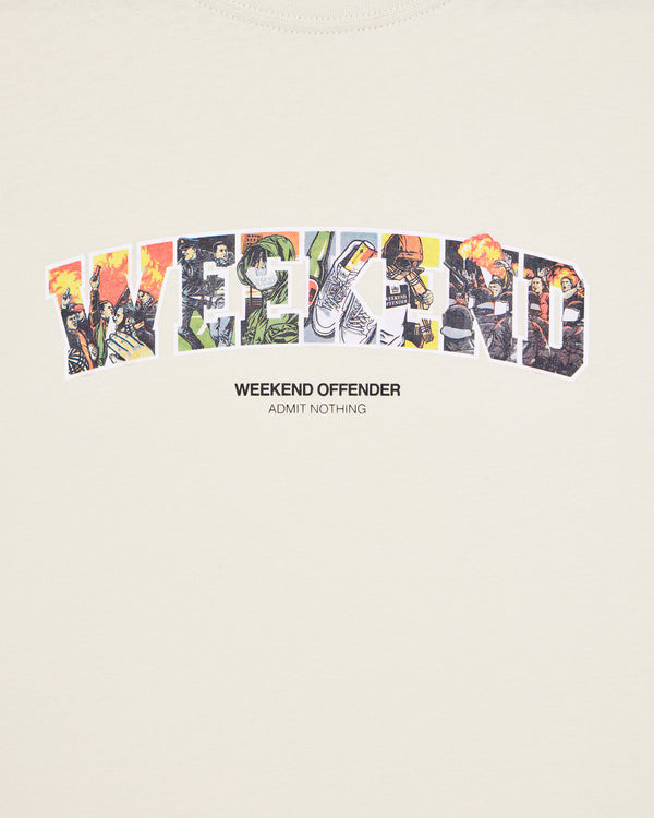 Saturday Graphic T-Shirt Calcium