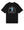 T-shirt Delinquens grafica nera