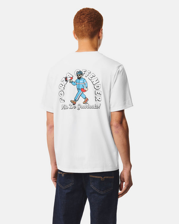 Delinquens T-shirt Grafica Bianca