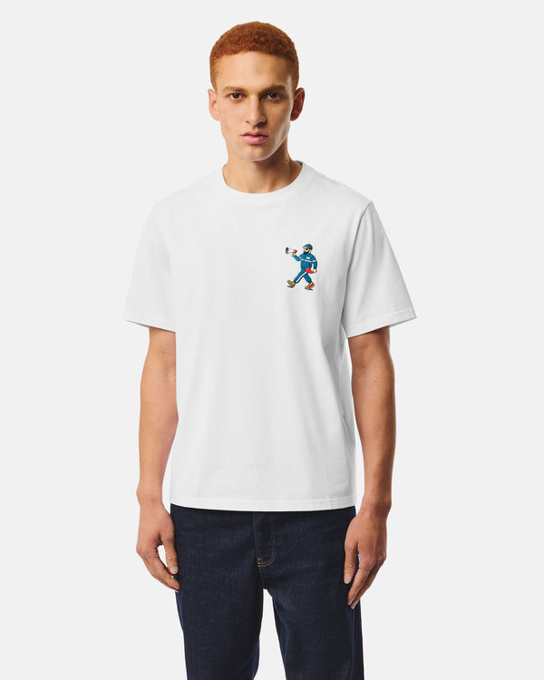 Delinquens T-shirt Grafica Bianca