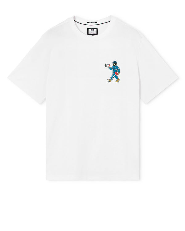 Delinquens T-shirt Grafica Bianca