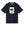 T-shirt grafica Freaky blu navy