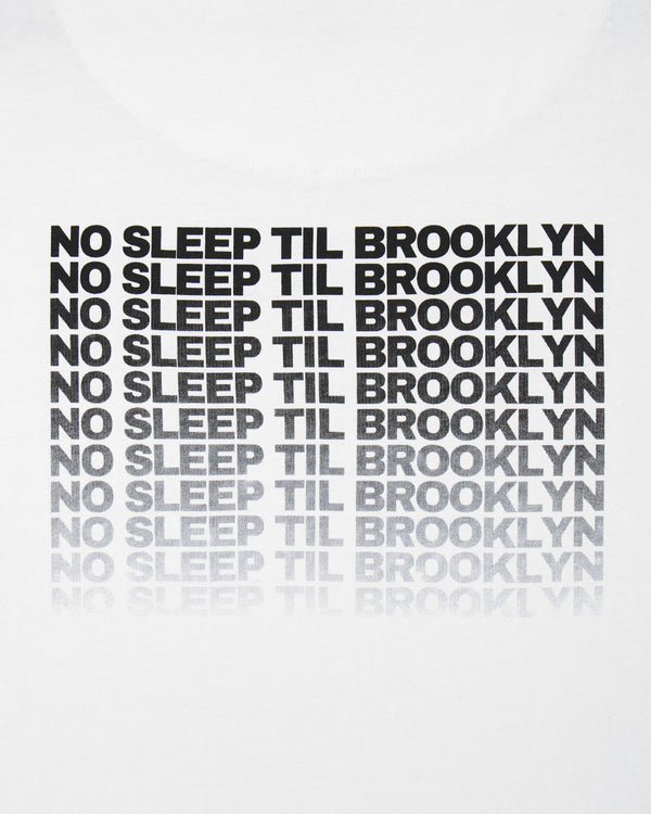 T-Shirt Grafica Brooklyn Bianca