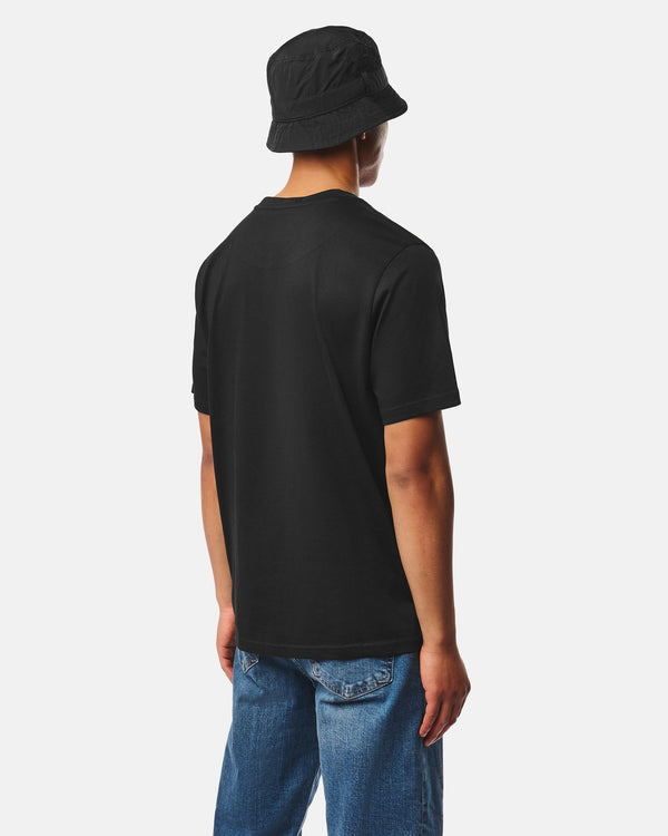 T-shirt grafica Imbibo nera