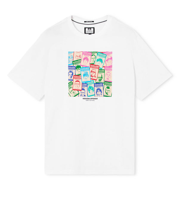 T-Shirt Grafica Approvatus Bianca
