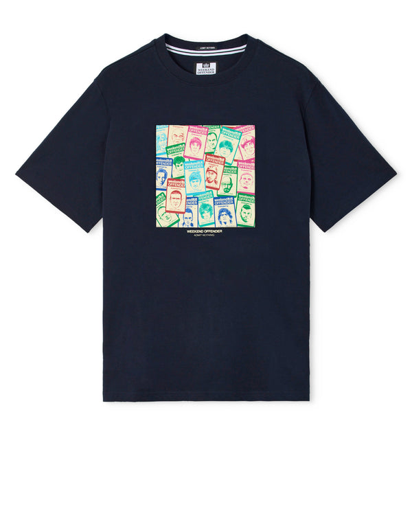 Approbatus Graphic T-Shirt Navy