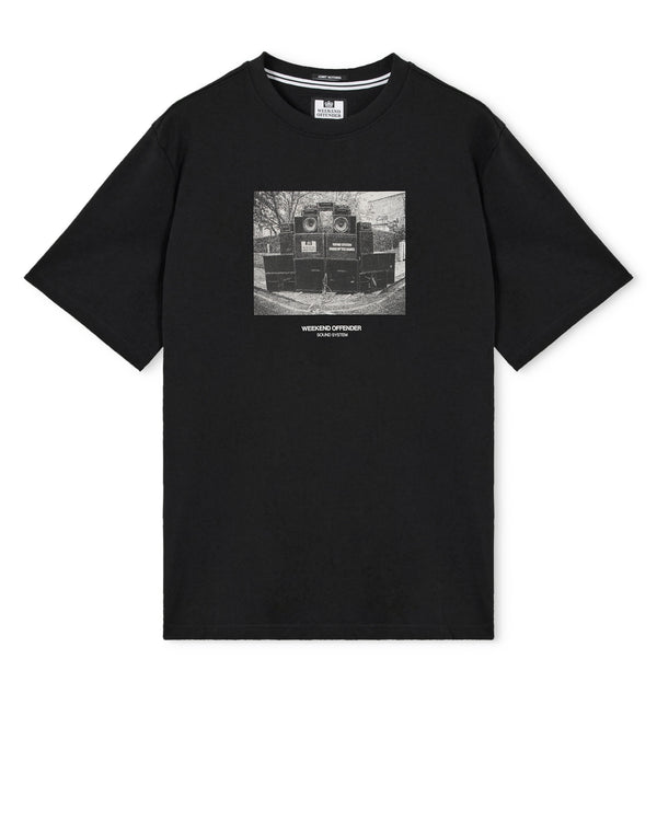 Inimicus T-Shirt Grafica Nera