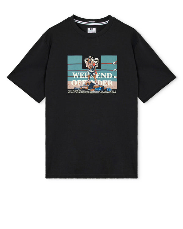 T-shirt Summus Graphic Nera