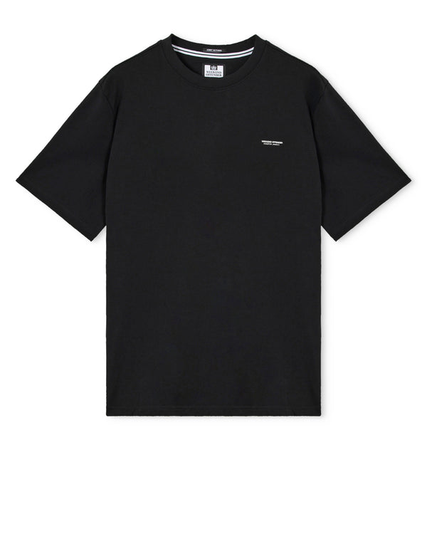 T-Shirt Grafica Cliff Nera
