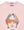 Kinky Afro Graphic T-Shirt Pale Blush