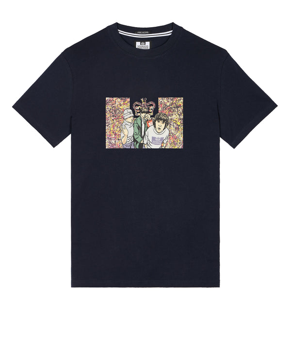 Number 5 Graphic T-Shirt Navy