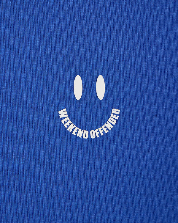 Smile Graphic T-Shirt Bluebell