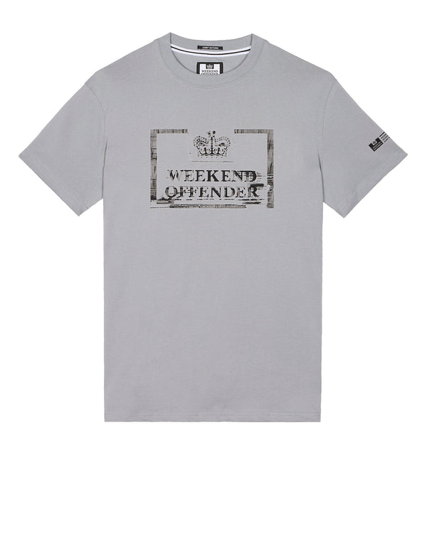 Bonpensiero Graphic T-Shirt Smokey Grey